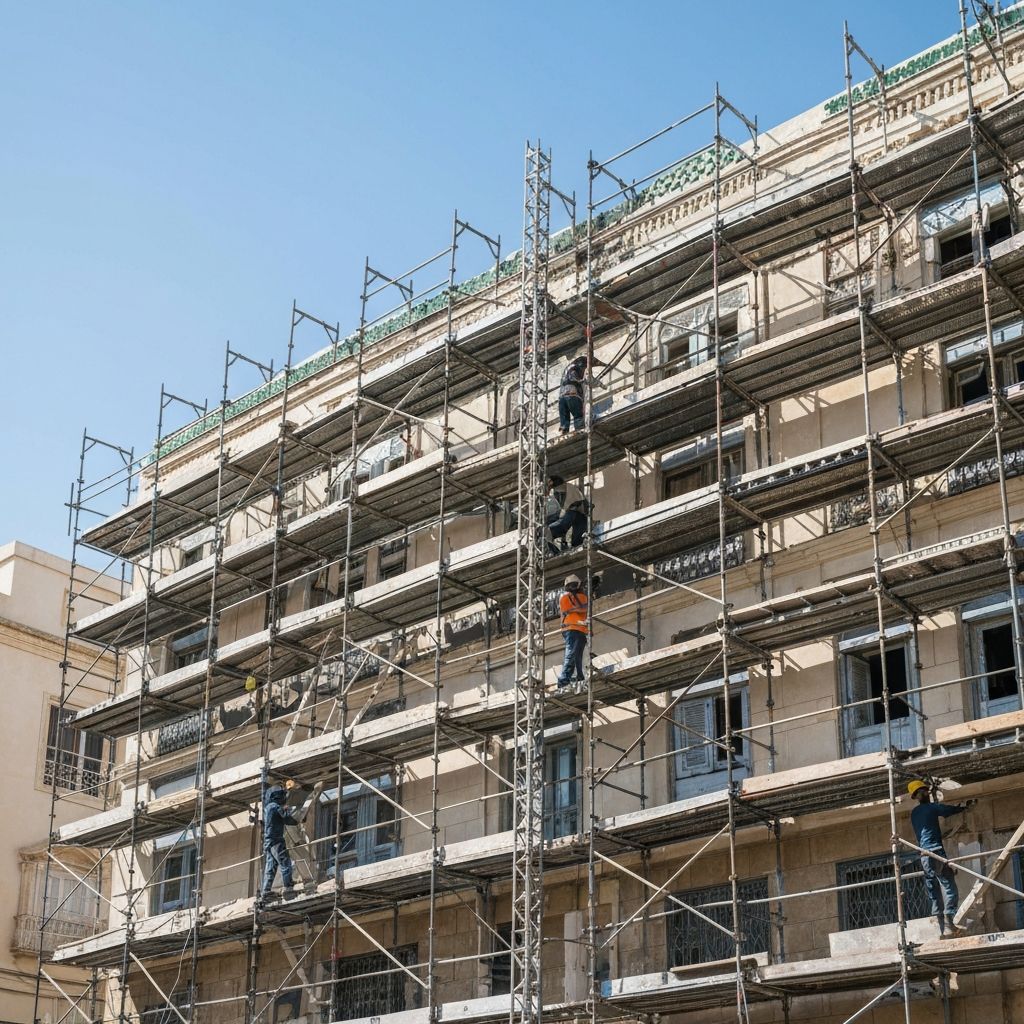 Chantier SOUSSE 312 M Façadier